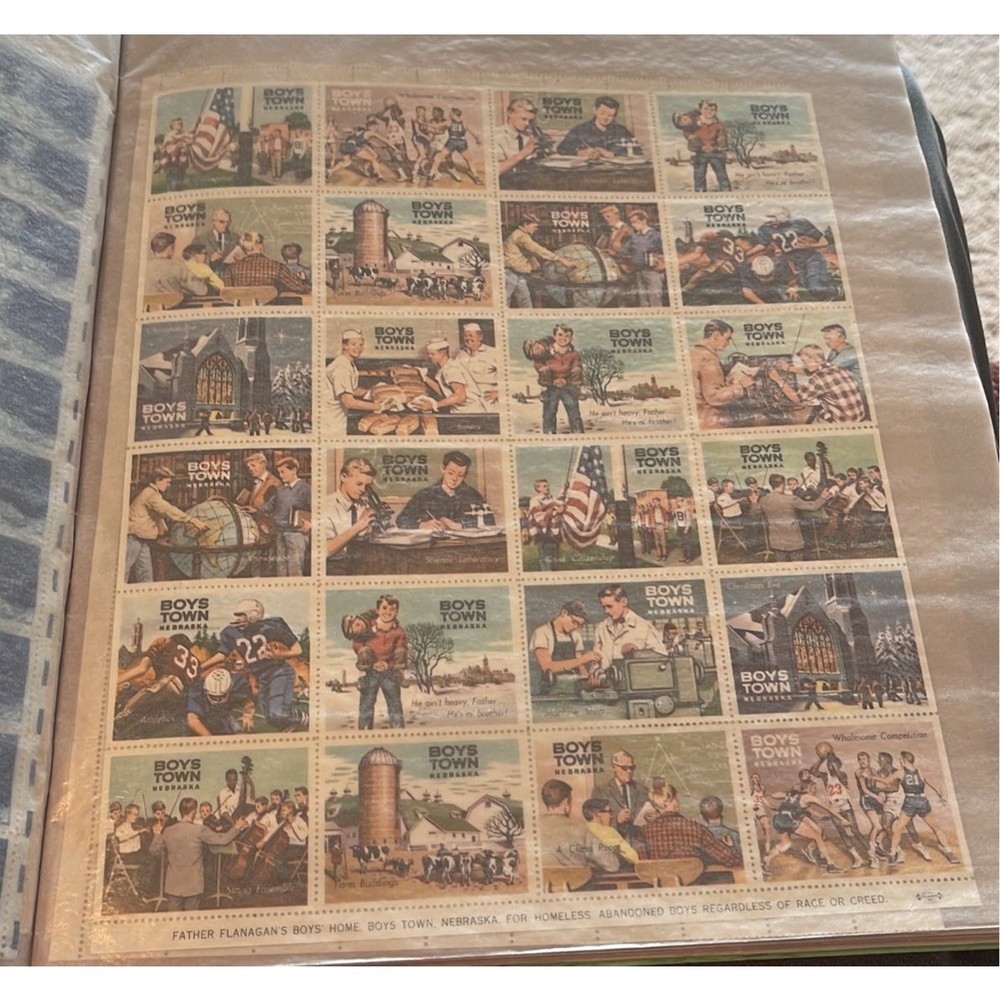 Vintage boys Town Nebraska seals